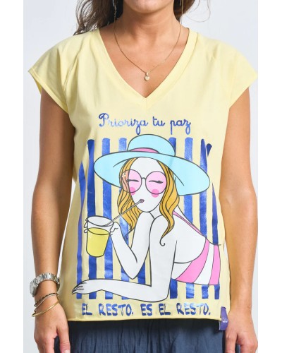 CAMISETA CAPRI ANABEL LEE