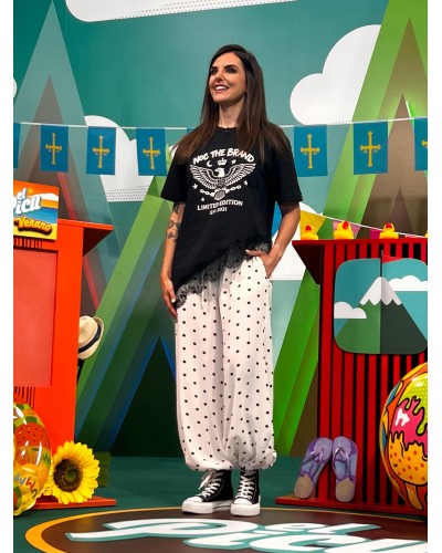 PANTALÓN POLKA DOTS FLUIDO GOMA