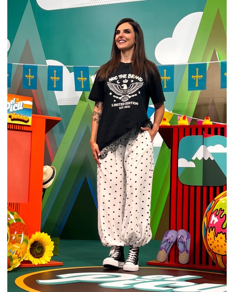 PANTALÓN POLKA DOTS FLUIDO GOMA