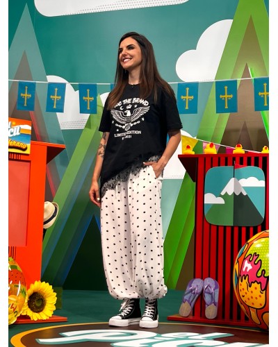 PANTALÓN POLKA DOTS FLUIDO GOMA