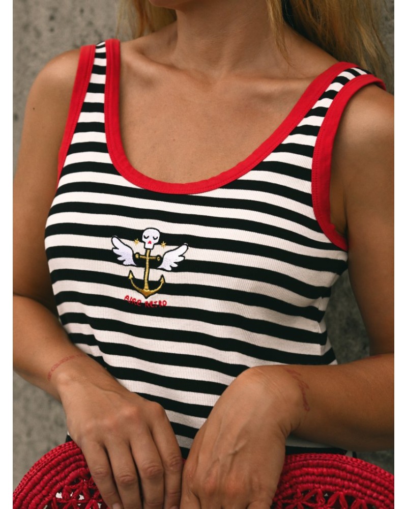 VESTIDO CANALÉ "ANCLA ROCK" NAVY