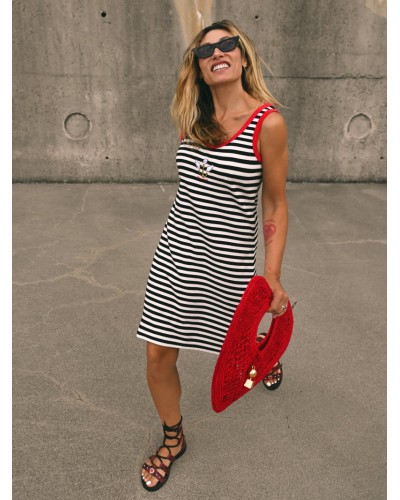 VESTIDO CANALÉ "ANCLA ROCK" NAVY