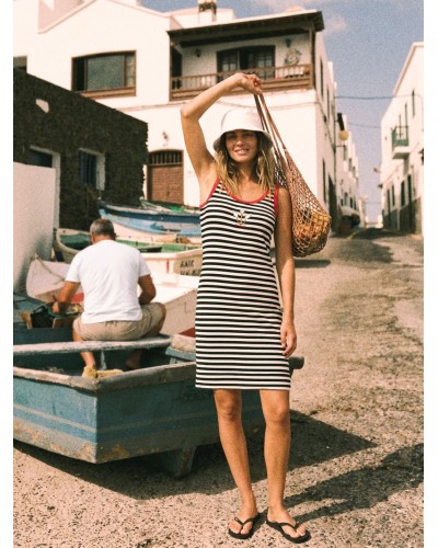 VESTIDO CANALÉ "ANCLA ROCK" NAVY