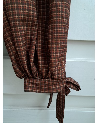 PANTALÓN BOMBACHO CUADROS LAZADA
