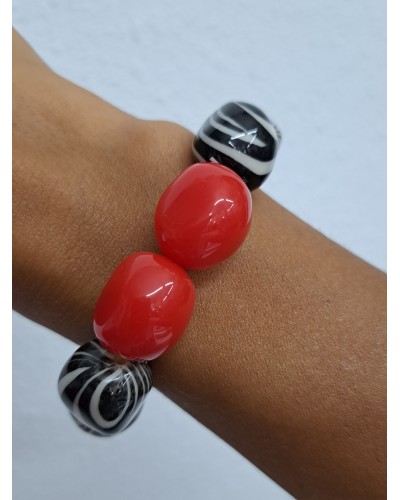 PULSERA KENIA MAXI BOLAS