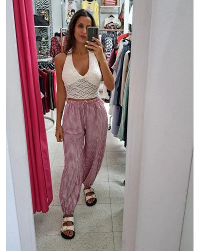 PANTALON BOMBACHO VICHY MAISIE
