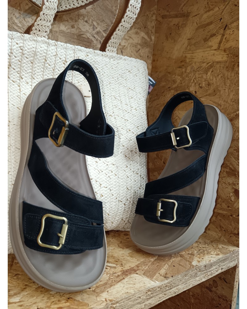 SANDALIAS TOLEDO NEGRAS