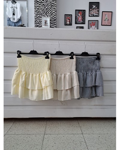 FALDA PANTALÓN VICHI DOS CAPAS
