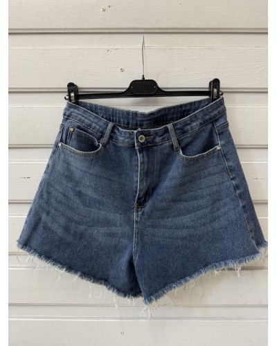 Short Denim Oscuro Tiro Alto | Shorts Vaqueros | Pensando en ti