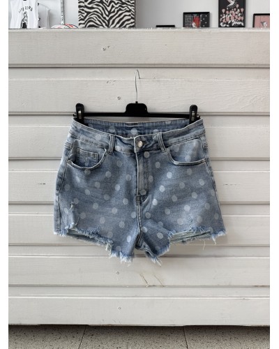 Short Denim Lola Lunares | Pantalón Corto Vaquero | Pensando en Ti
