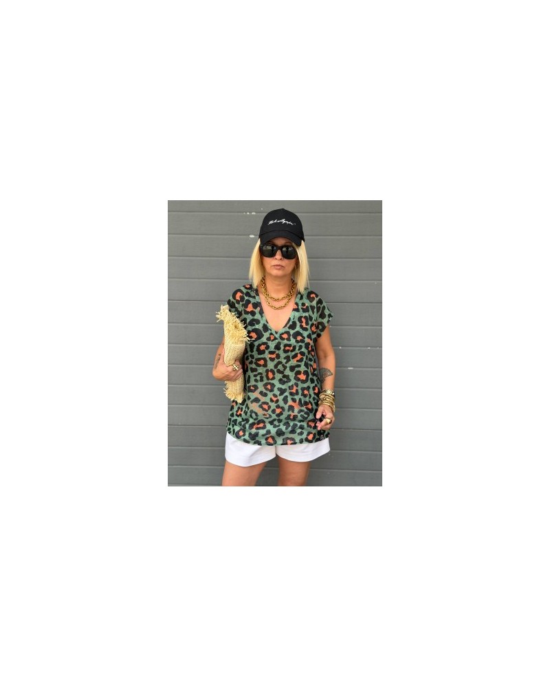 CAMI GREEN OVER ROCK & LOVE NOC THE BRAND