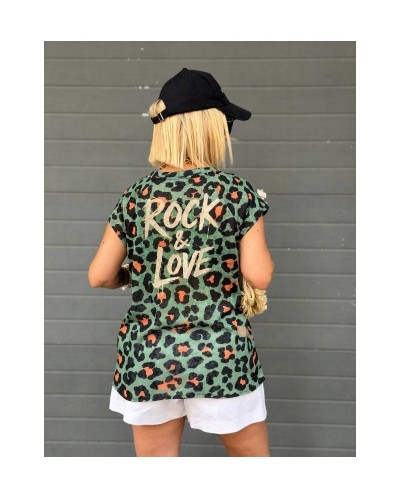 CAMI GREEN OVER ROCK & LOVE NOC THE BRAND