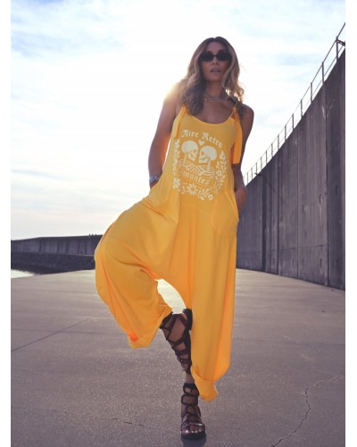 MONO AMARILLO "AMANTES" AIRE RETRO