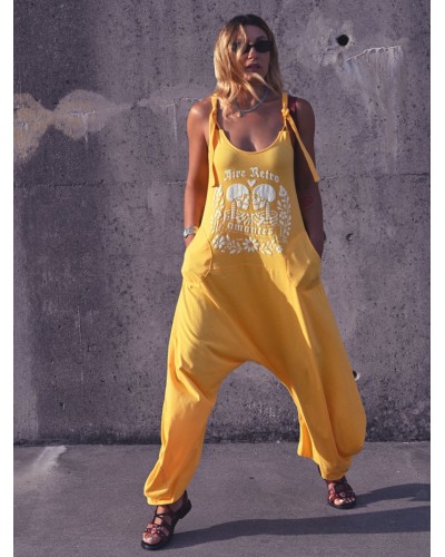 MONO AMARILLO "AMANTES" AIRE RETRO