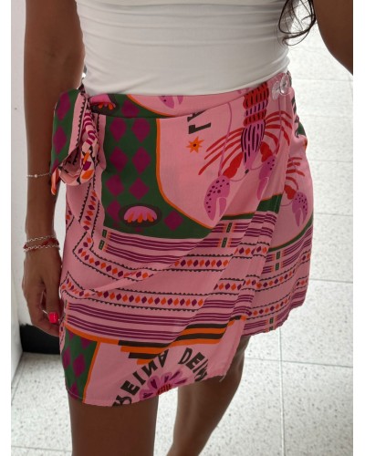PAREO ESTAMPADO CORTO
