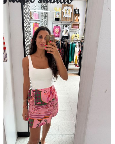 PAREO ESTAMPADO CORTO