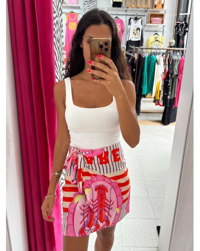 PAREO ESTAMPADO CORTO