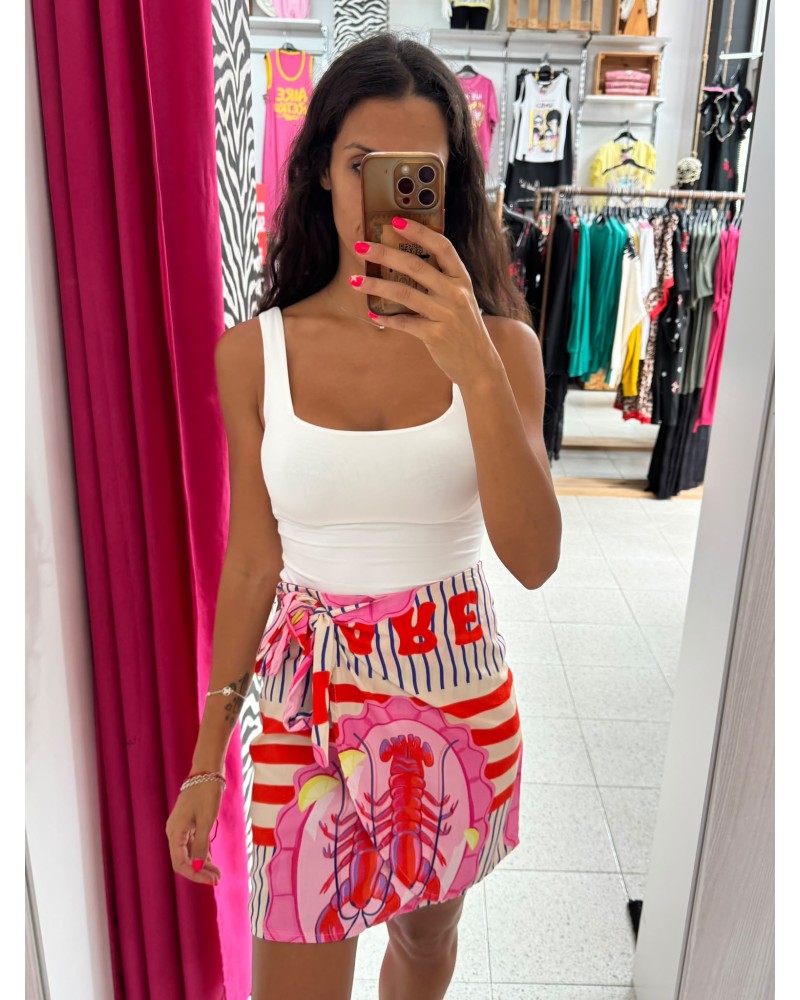 PAREO ESTAMPADO CORTO