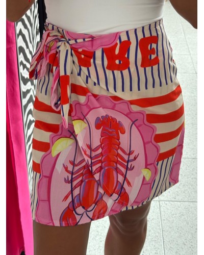 PAREO ESTAMPADO CORTO