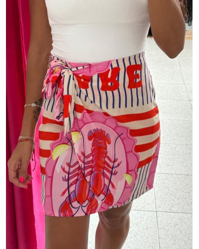 PAREO ESTAMPADO CORTO