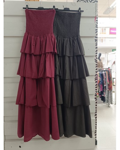 VESTIDO VOLANTES