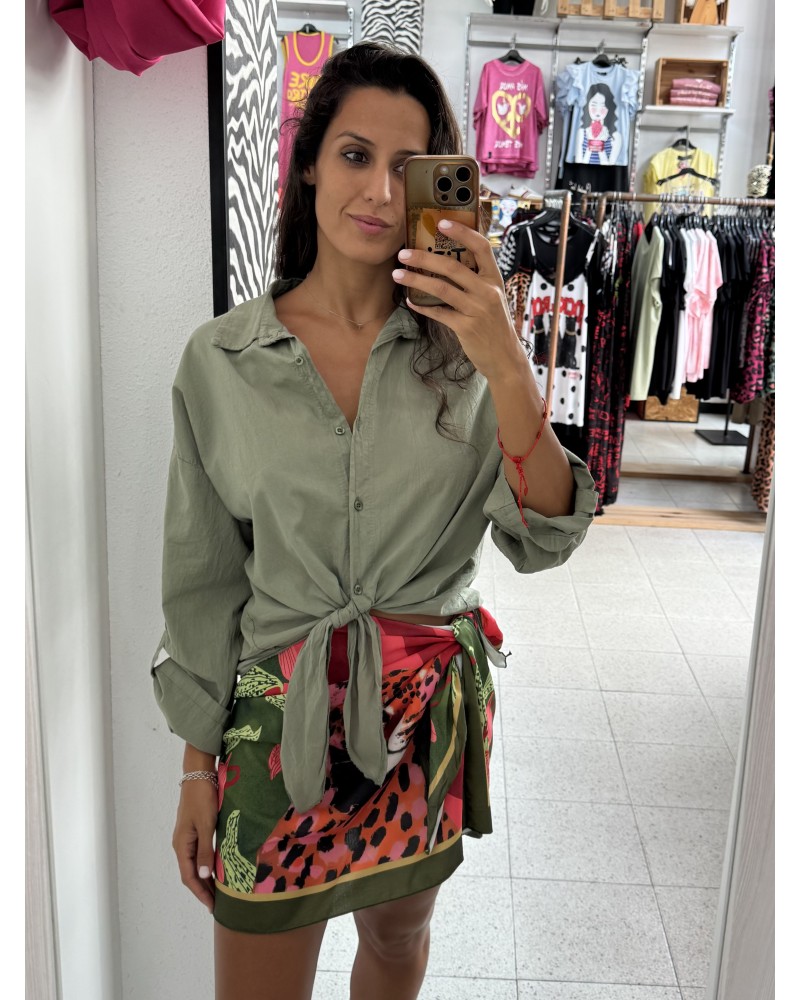 CAMISA NUDO COLORES