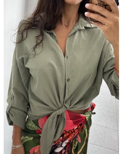 CAMISA NUDO COLORES
