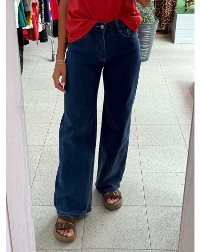 Jeans Wide Leg Push Up – Vaqueros Tiro Alto que Realzan tu Silueta | Pensando en Ti