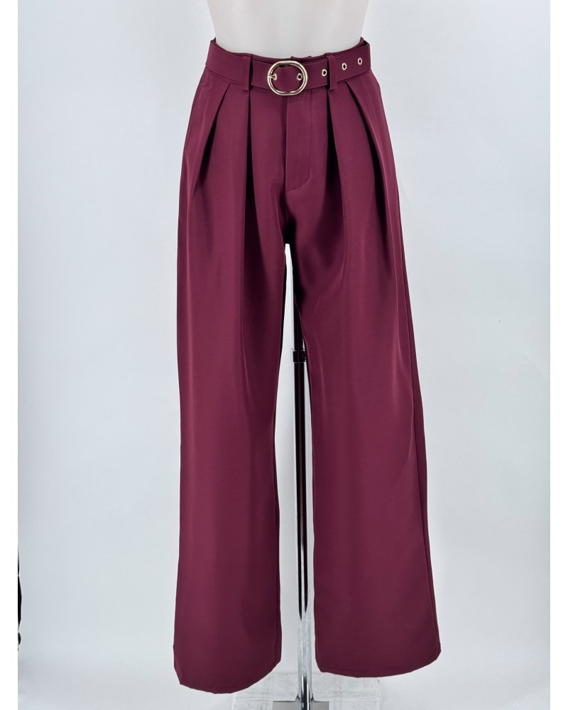 PANTALÓN ISABELLA BURDEOS