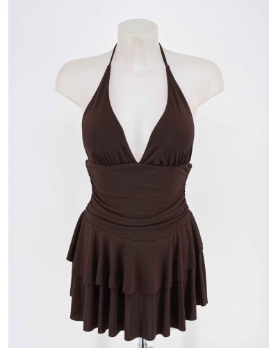 VESTIDO MIA CHOCOLATE
