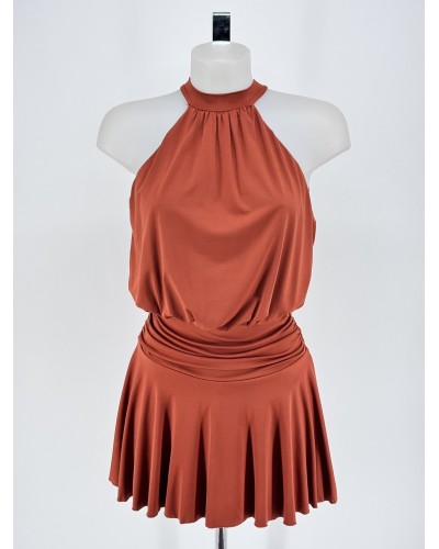 VESTIDO CATA TEJA
