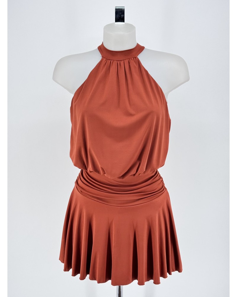 VESTIDO CATA TEJA