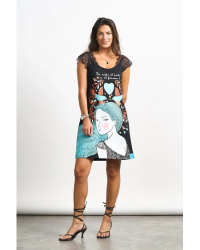 VESTIDO AZUL