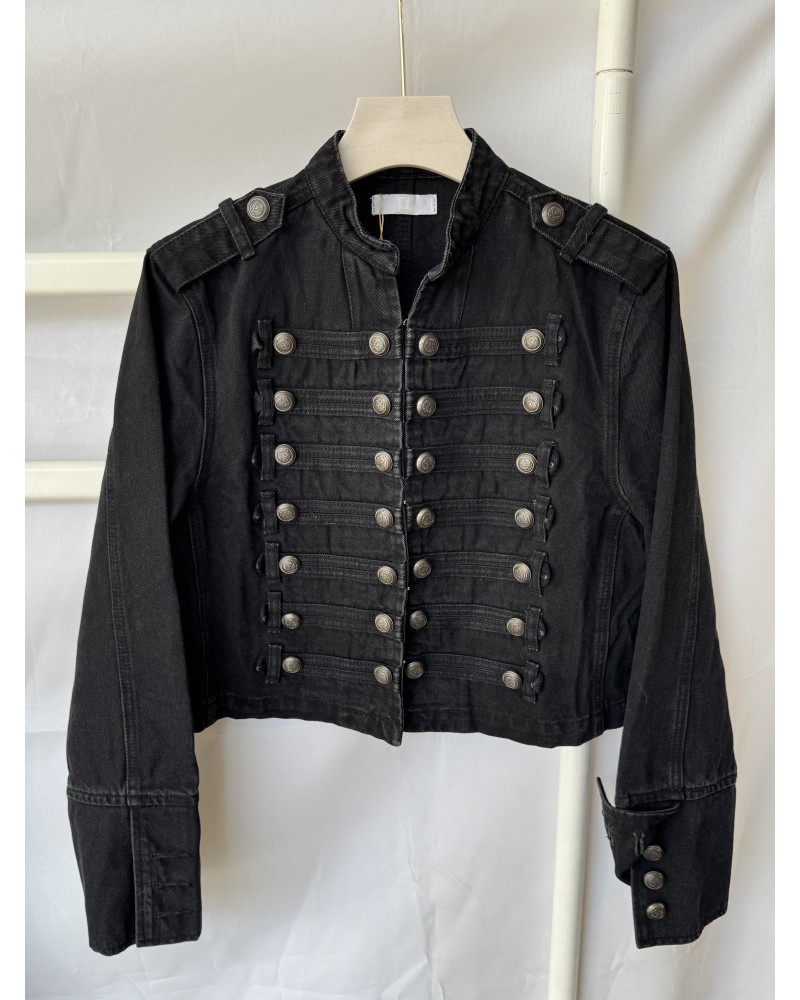 CHAQUETA NAPOLEÓNICA NEGRA