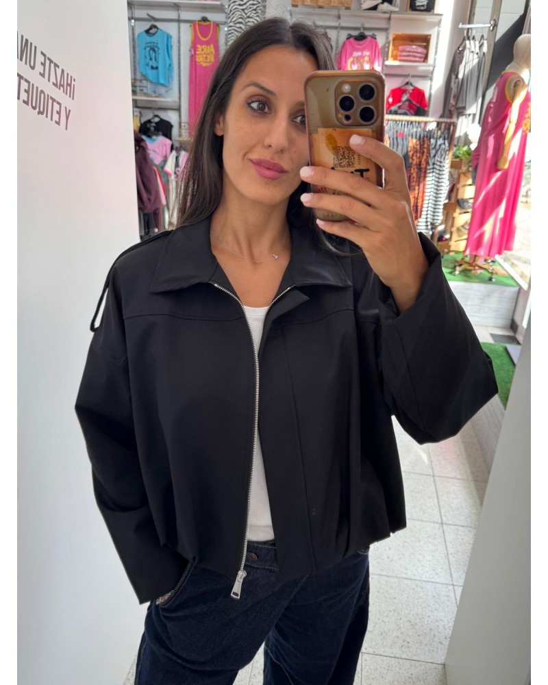 CHAQUETA TERUEL NEGRA