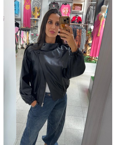 BOMBER BRUSELAS NEGRA