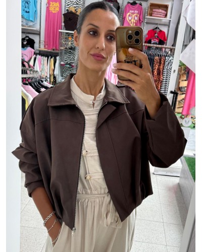 CHAQUETA TERUEL MARRÓN