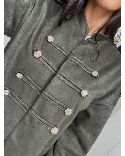 CHAQUETA ANTELINA VERDE