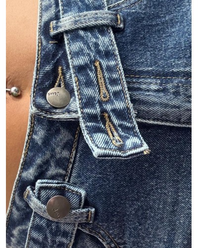 JEANS DENIM CINTURON VAQUERO