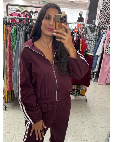 CHAQUETA SPORT ADI GRANATE