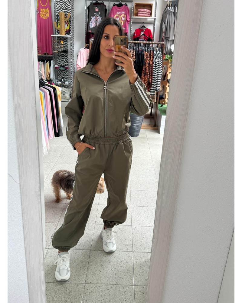 CHAQUETA SPORT ADI VERDE KAKI