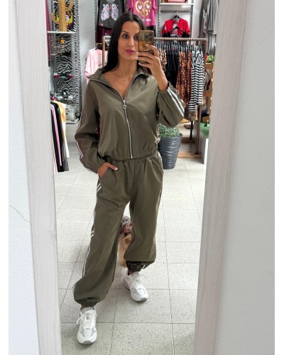 CHAQUETA SPORT ADI VERDE KAKI
