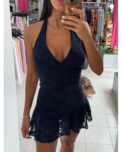 VESTIDO ROMANTIQUE MARINO
