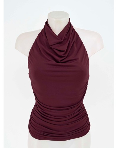 TOP CUELLO TACTEL COLORES