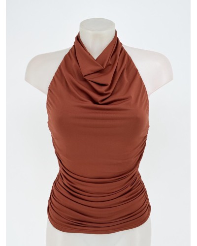 TOP CUELLO TACTEL COLORES