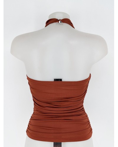 TOP CUELLO TACTEL COLORES