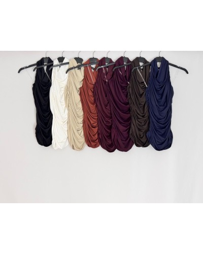 TOP CUELLO TACTEL COLORES