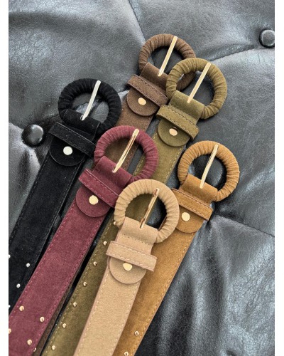 CINTURÓN TACHAS ANTELINA COLORES