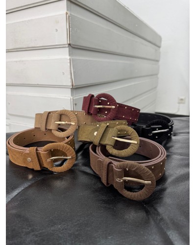 CINTURÓN TACHAS ANTELINA COLORES