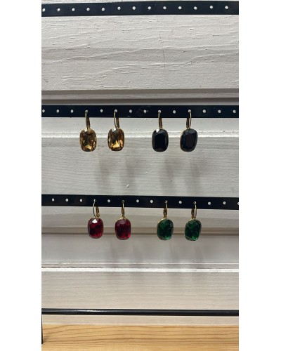 PENDIENTES ESMERALDA